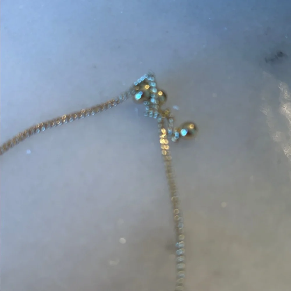 New Bracelet 14k gold plated with Crystal Stones Adjustable Size #G7